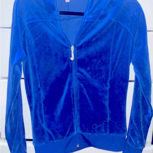 Juicy Couture Y2K Royal Blue Tracksuit No Flaws - Picture 6 of 14